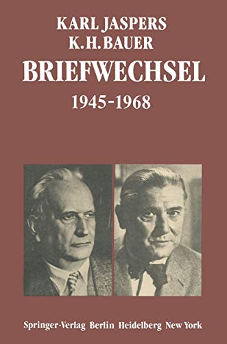 Stock image for BRIEFWECHSEL 1945-1968 for sale by German Book Center N.A. Inc.