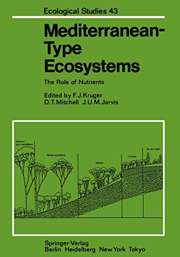 9783540121589: Mediterranean-Type Ecosystems: The Role of Nutrients