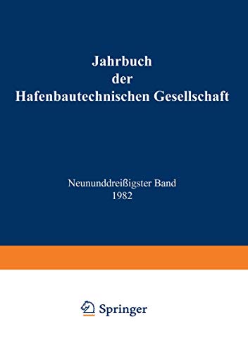 9783540123408: Jahrbuch der Hafenbautechnischen Gesellschaft