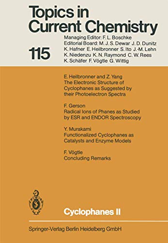 9783540124788: Cyclophanes II (Topics in Current Chemistry)