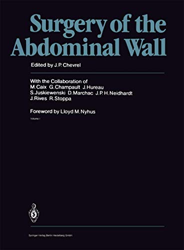 9783540126409: Surgery of the Abdominal Wall ***Ref 2nd Ed 3-