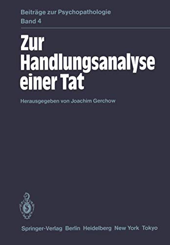 Stock image for Zur Handlungsanalyse einer Tat for sale by Chiron Media