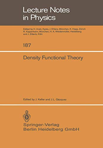 Beispielbild fr Density Functional Theory zum Verkauf von Buchpark