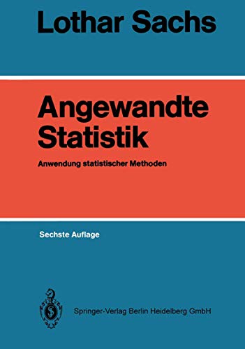 Stock image for Angewandte Statistik. Statistische Methoden und ihre Anwendungen. for sale by HENNWACK - Berlins grtes Antiquariat