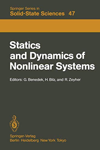 Statics and Dynamics of Nonlinear Systems. Proceedings of a Workshop at the Ettore Majorana Centr...