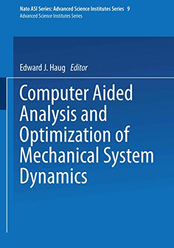 Stock image for Computer Aided Analysis and Optimization of Mechanical System Dynamics for sale by Ammareal