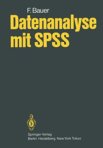 Beispielbild fr Datenanalyse mit SPSS zum Verkauf von HJP VERSANDBUCHHANDLUNG