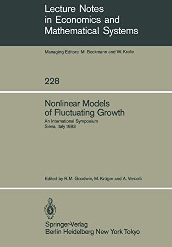 Nonlinear Models of Fluctuating Growth: An International Symposium Siena, Italy, March 24-27, 1983