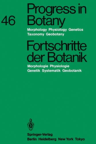 Stock image for Progress in Botany / Fortschritte der Botanik: Morphology - Physiology - Genetics - Taxonomy - Geobotany / Morphologie - Physiologie - Genetik - Systematik - Geobotanik Esser, Karl; Kubitzki, Klaus; Runge, Michael; Schnepf, Eberhard and Ziegler, Hubert for sale by CONTINENTAL MEDIA & BEYOND