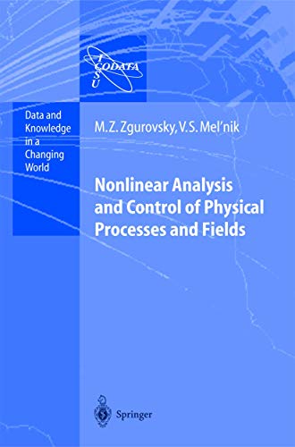 Imagen de archivo de Nonlinear Analysis And Control Of Physical Processes And Fields a la venta por Basi6 International