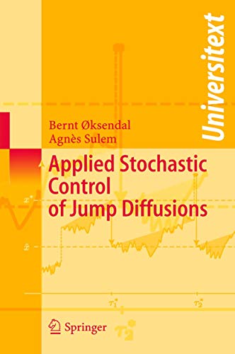 Applied Stochastic Control Of Jump Diffusions