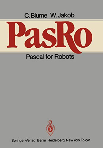 9783540151203: PasRo: Pascal for Robots