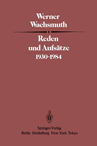 9783540152460: Reden und Aufstze 1930–1984 (German Edition)