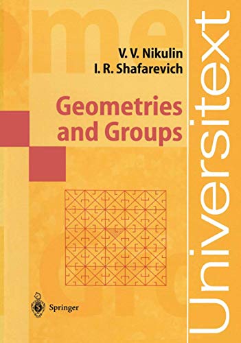 Stock image for Geometries and Groups for sale by Curious Book Shop
