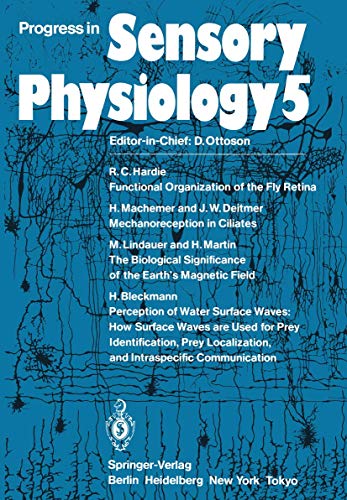 Beispielbild fr Progress in Sensory Physiology zum Verkauf von medimops