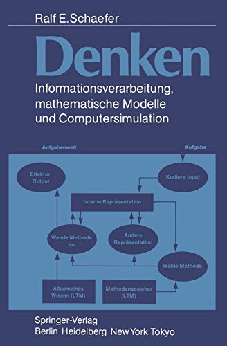 9783540157243: Denken: Informationsverarbeitung, Mathematische Modelle Und Computersimulation