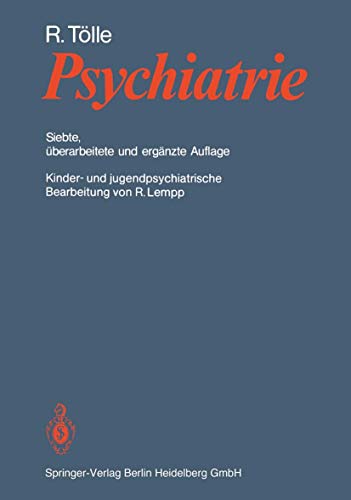 Beispielbild fr Psychiatrie zum Verkauf von medimops