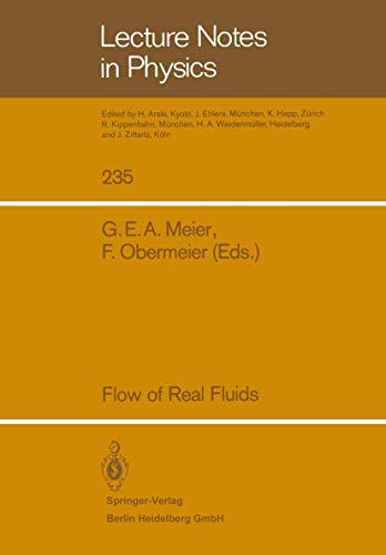 Stock image for Flow of Real Fluids (Lecture Notes in Physics) for sale by Lucky's Textbooks