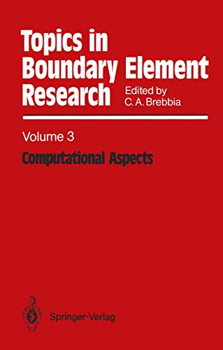 Stock image for Computational Aspects (Topics in Boundary Element Research) for sale by medimops