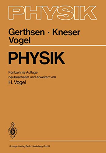 Imagen de archivo de Physik. Ein Lehrbuch zum Gebrauch neben Vorlesungen. a la venta por antiquariat RABENSCHWARZ