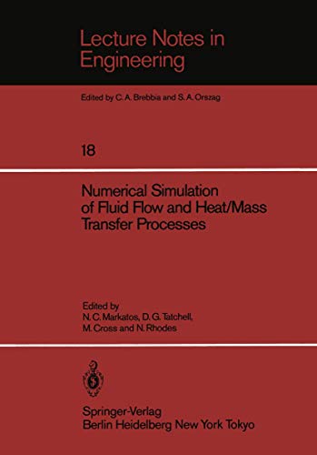 Immagine dell'editore per Numerical Simulation of Fluid Flow and Heat/Mass Transfer Processes venduto da Buchpark