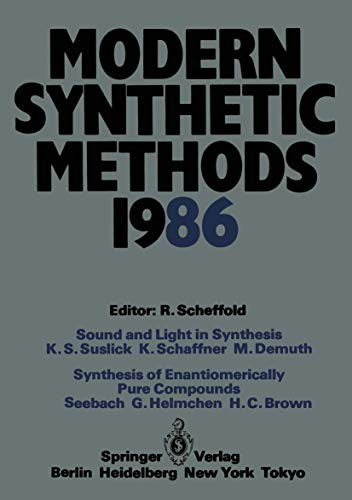 Stock image for Modern Synthetic Methods 1986: Conference Papers of the International Seminar on Modern Synthetic Methods 1986, Interlaken, April 17th/18th 1986 for sale by Revaluation Books