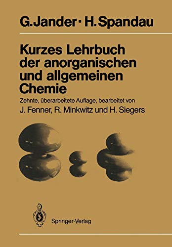 9783540167495: Kurzes Lehrbuch der anorganischen und allgemeinen Chemie (German Edition)