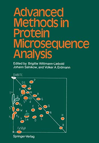 Stock image for Advanced Methods in Protein Microsequence Analysis for sale by ThriftBooks-Dallas