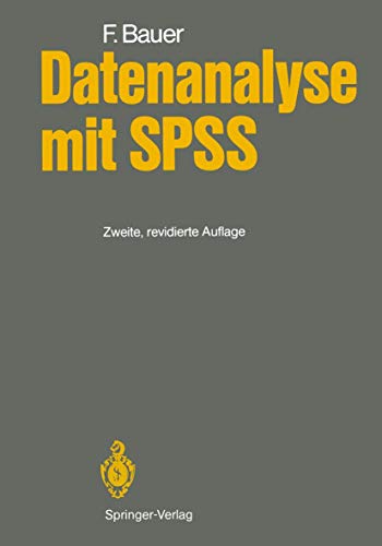 Beispielbild fr Datenanalyse mit SPSS zum Verkauf von medimops