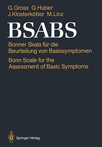 Beispielbild fr BSABS: Bonner Skala fr die Beurteilung von Basissymptomen Bonn Scale for the Assessment of Basic Symptoms Manual, Kommentar, Dokumentationsbogen zum Verkauf von medimops
