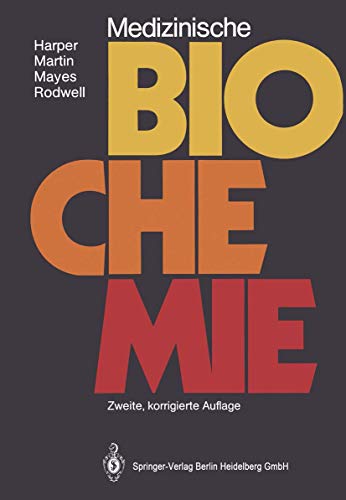 9783540174998: Medizinische Biochemie (German Edition)