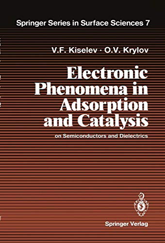 Beispielbild fr Electronic Phenomena in Adsorption and Catalysis on Semiconductors and Dielectrics (Springer Series in Surface Sciences) zum Verkauf von Recycle Bookstore