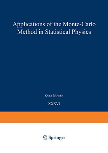 Stock image for Applications of the Monte Carlo Method in Statistical Physics for sale by Revaluation Books