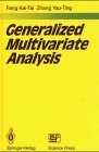 Beispielbild fr Generalized Multivariate Analysis zum Verkauf von Buchpark