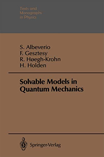 9783540178415: Solvable Models in Quantum Mechanics