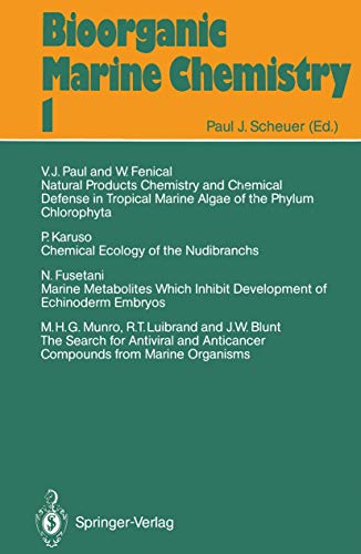 Beispielbild fr Bioorganic Marine Chemistry 1 (Vol 1) zum Verkauf von Mispah books