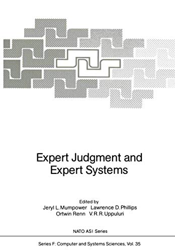 Stock image for Expert Judgment and Expert Systems for sale by Ammareal