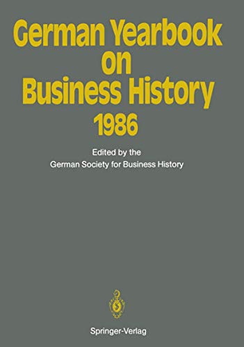 Imagen de archivo de German Yearbook on Business History 1986 a la venta por medimops