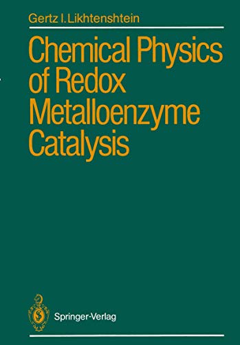 Imagen de archivo de Chemical Physics of Redox Metalloenzyme Catalysis a la venta por dsmbooks