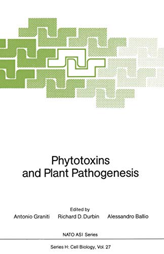 Imagen de archivo de Phytotoxins and Plant Pathogenesis a la venta por BookDepart