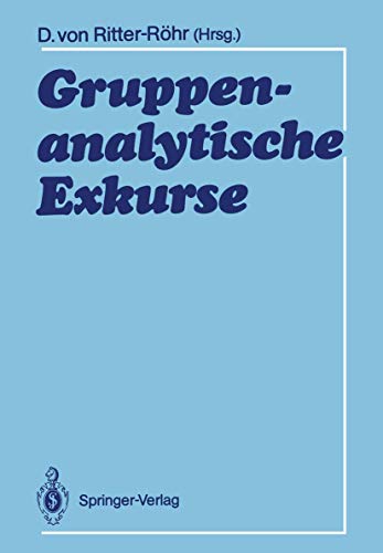 Beispielbild fr Gruppenanalytische Exkurse zum Verkauf von medimops