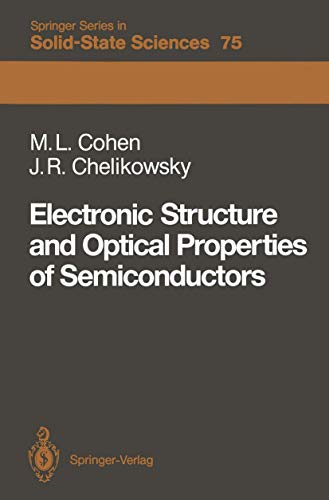 Stock image for Electronic Structure and Optical Properties of Semiconductors (Springer Series in Solid-State Sciences) for sale by GF Books, Inc.