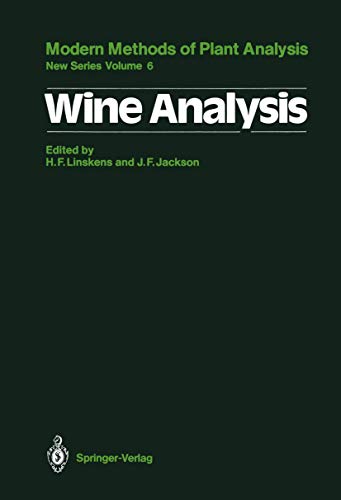 Imagen de archivo de Wine Analysis a la venta por Better World Books: West