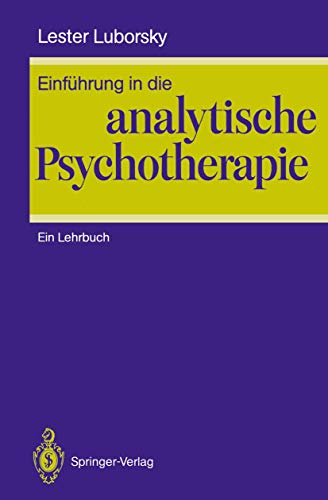 9783540190264: Einfhrung in die analytische Psychotherapie: Ein Lehrbuch