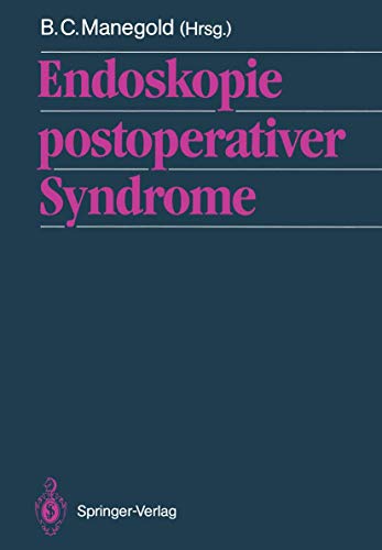 Beispielbild fr Endoskopie postoperativer Syndrome zum Verkauf von medimops