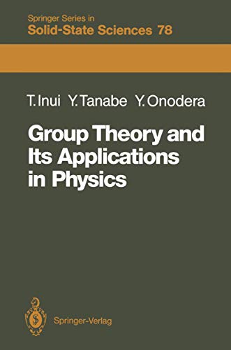 9783540191056: Group Theory and Its Applications in Physics: Vol 78 (Springer Series in Solid-State Sciences)