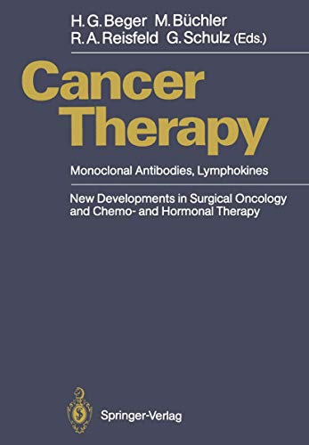 Stock image for Cancer Therapy for sale by Mispah books