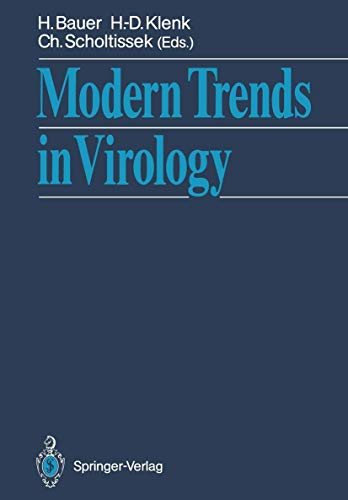 Imagen de archivo de Modern Trends in Virology a la venta por Zubal-Books, Since 1961