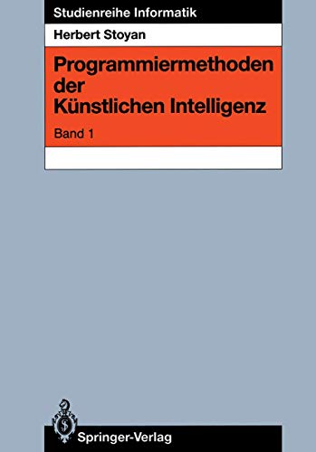 Beispielbild fr Programmiermethoden der Knstlichen Intelligenz Band 1 zum Verkauf von Buchpark