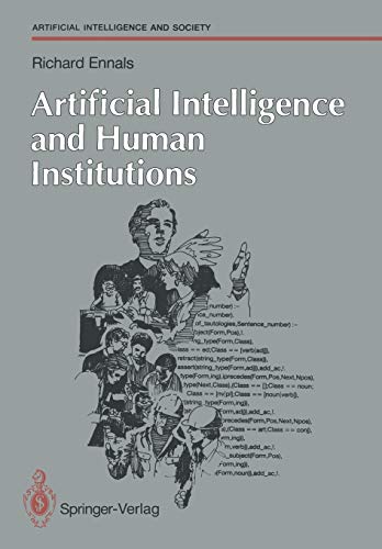 9783540195795: Artificial Intelligence and Human Institutions (Human-centred Systems)